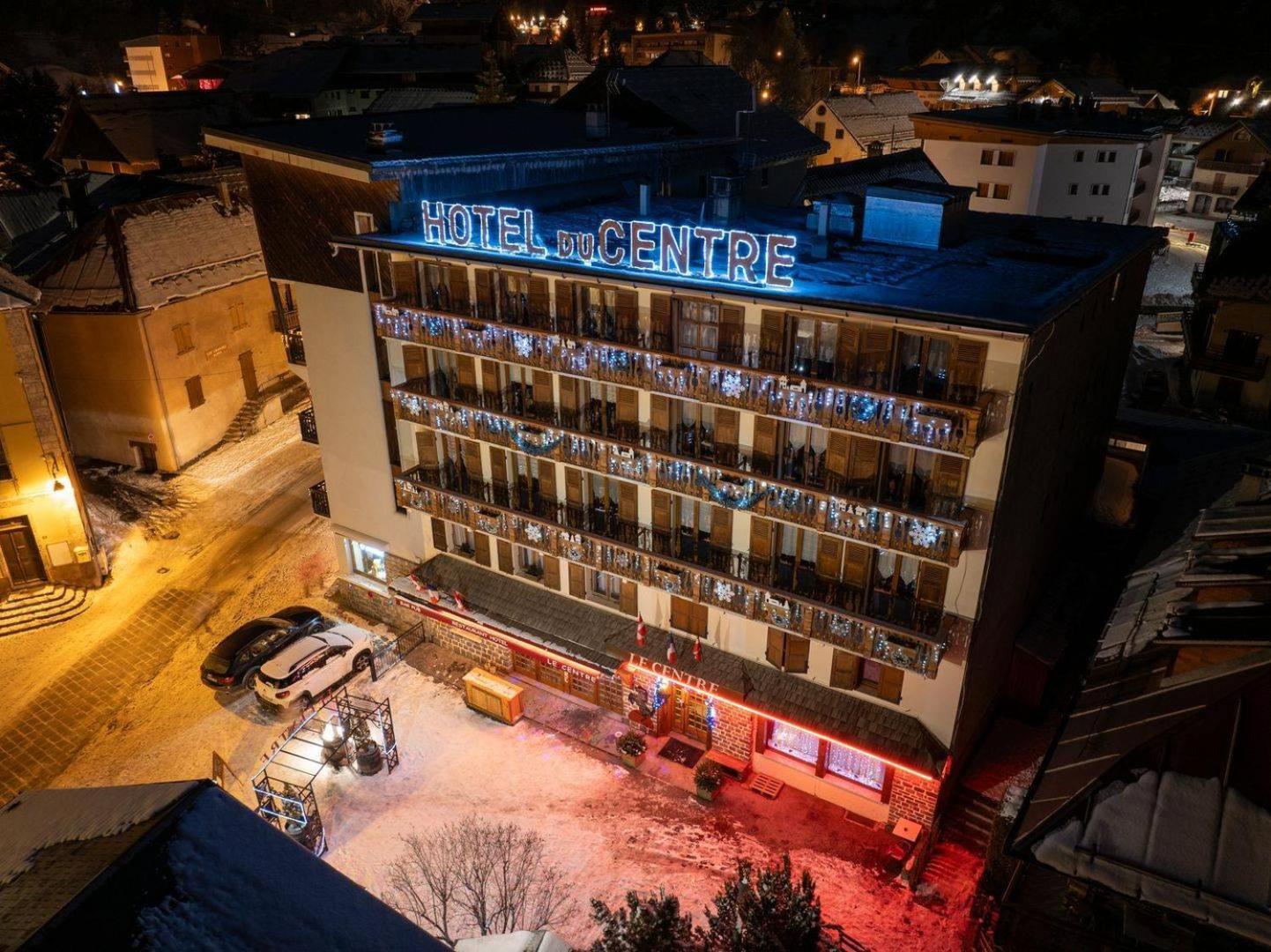 Hotel Du Centre Valloire Exterior foto