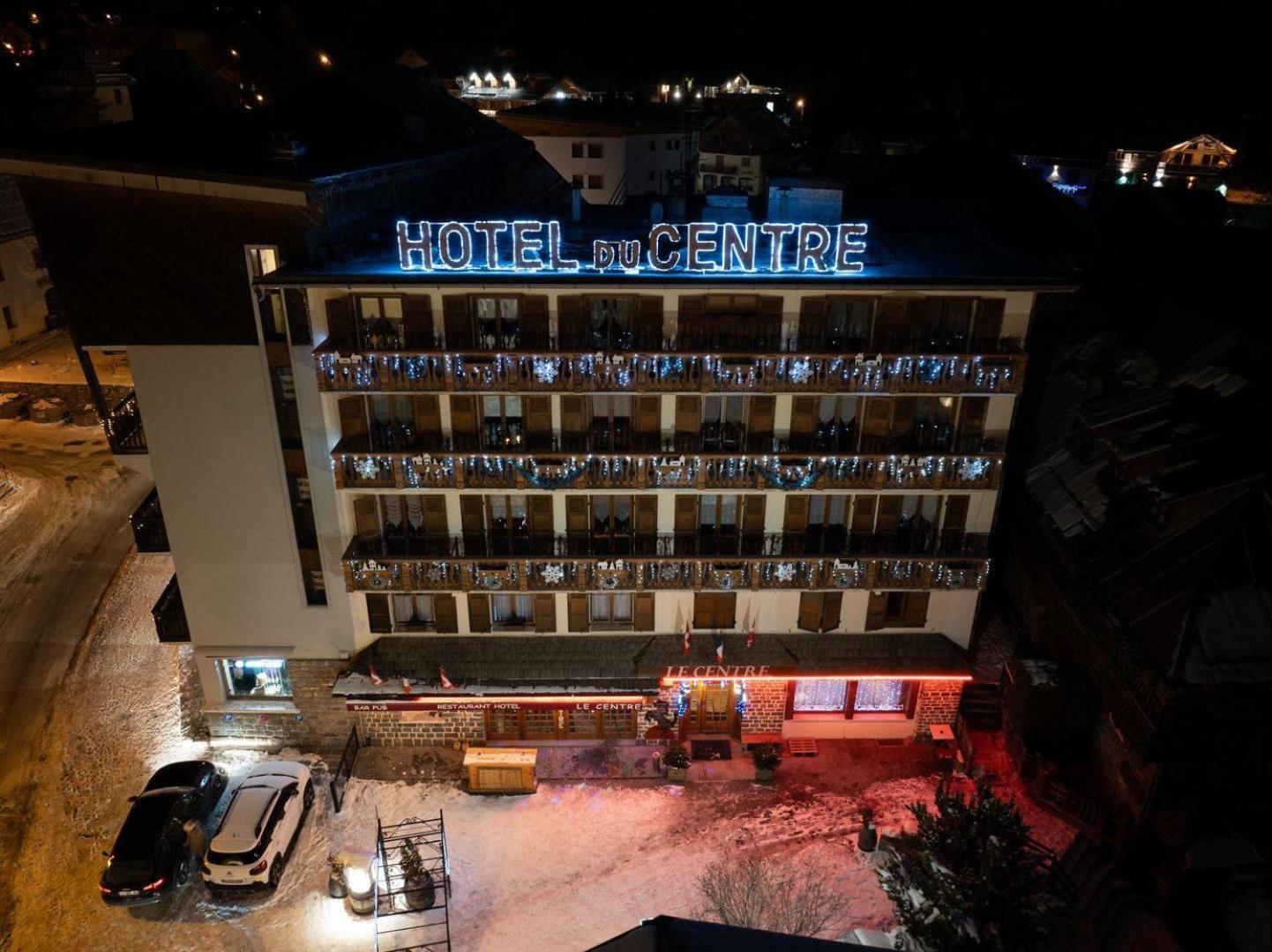 Hotel Du Centre Valloire Exterior foto
